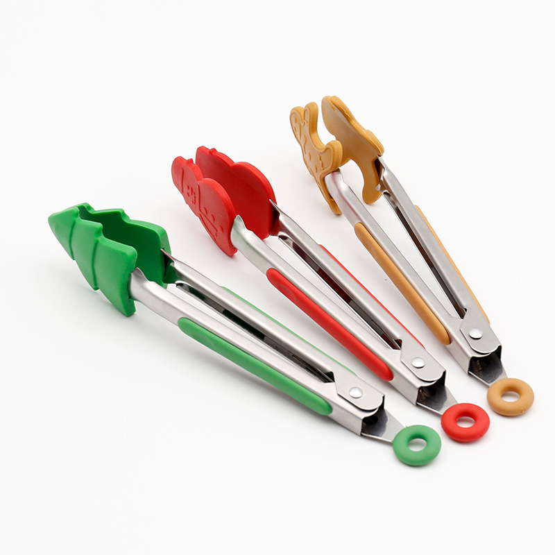 BPA Free Kitchens Silicone Tongs