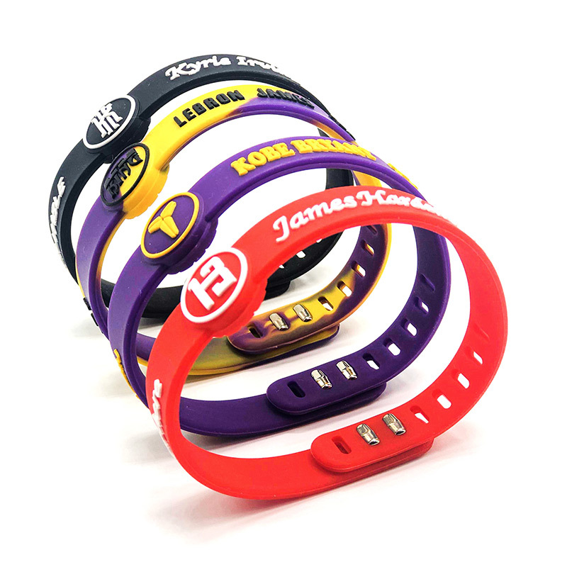 Basketball Silicone Wristbands