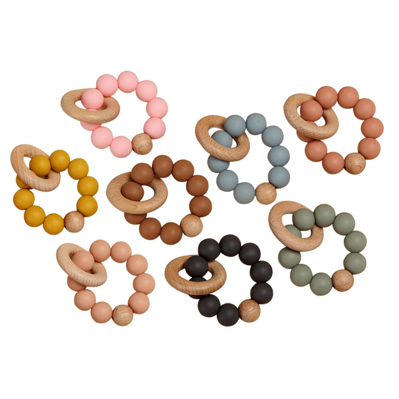 Custom Silicone Teething Chew Beads