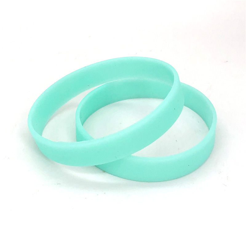 Glow-in-the-Dark Neon Silicone Wristbands