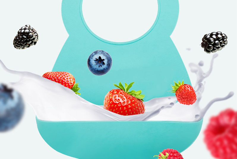 Silicone Baby Bib Features