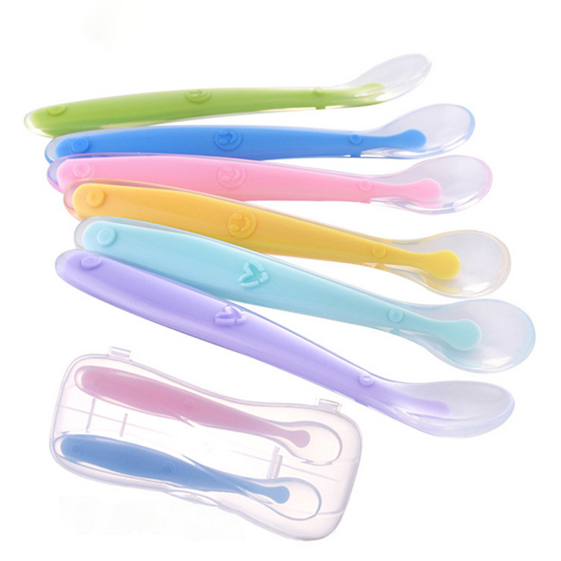 Silicone Baby Spoon Set