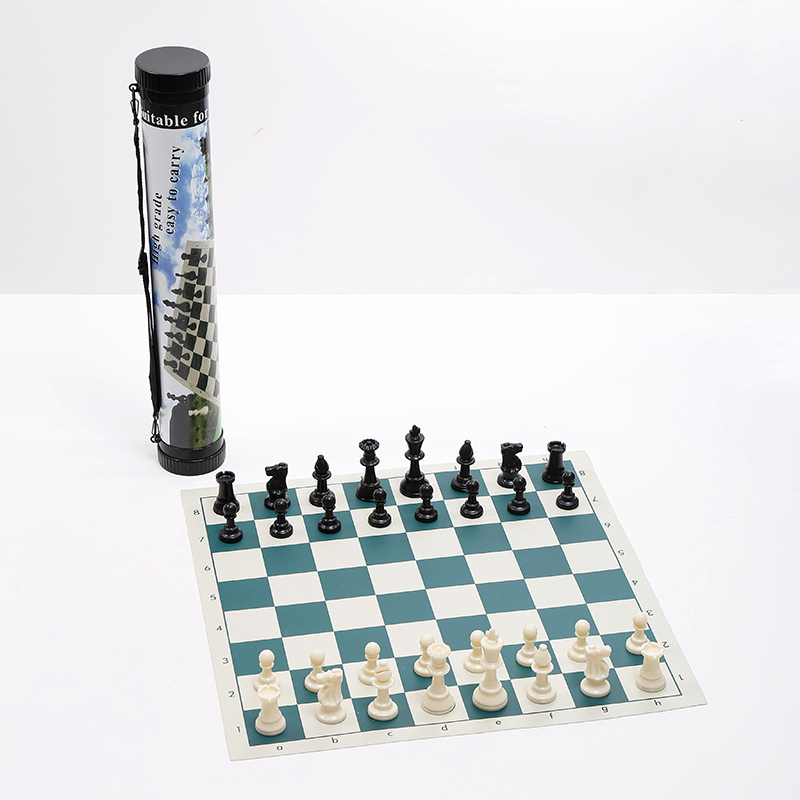 Silicone Green and White Chess Board