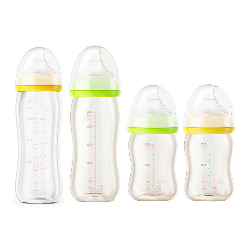 Silicone Nipple Baby Bottle