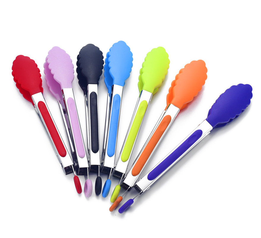 Silicone Tongs Color Options