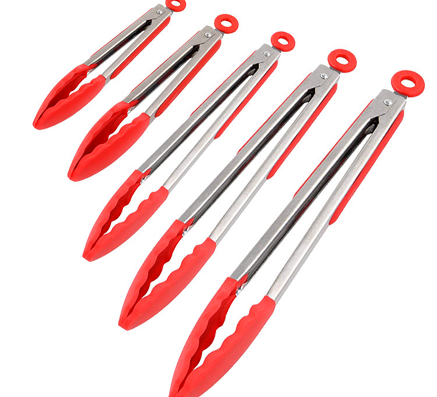 Silicone Tongs Sizes Options