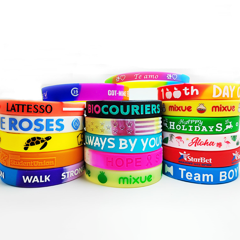 Silicone Wristband Color Options