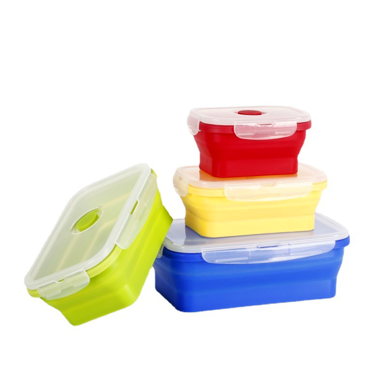 Silicone Bowls with Lids